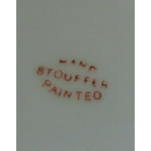 Limoges AK D France Decorative Plate Antique Circa 1890-1910 Stouffer - Picture 6 of 7